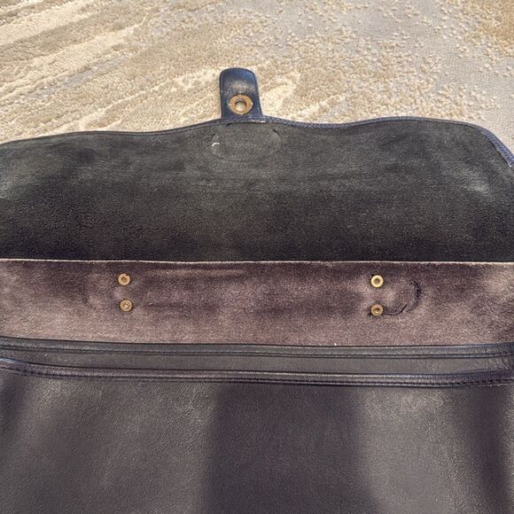 VTG coach station briefcase black made in New York in great shape for age - Picture 9 of 15